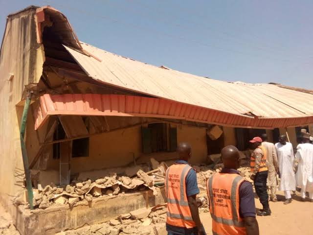 Classroom collapses, 1 student killed, 4 others injured in Yobe school